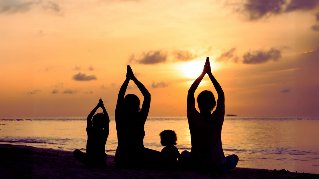 kinder yoga, fitness mit kindern, sport mit kleinkindern