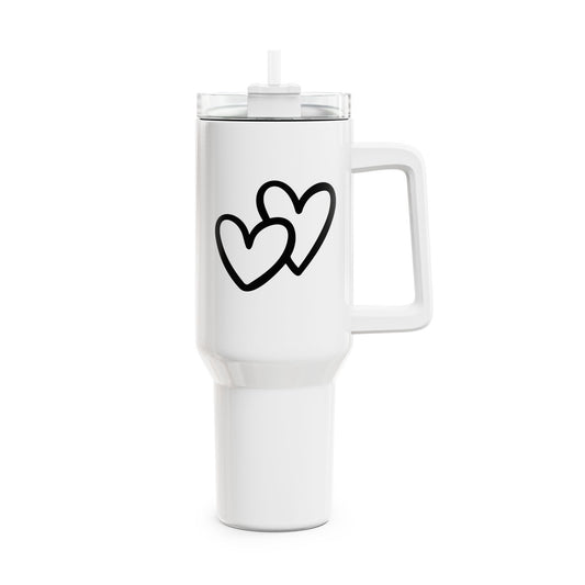 HERZEN VERLIEBT NIEDLICHE ZEICHNUNG • Liebesbeweis Geschenk, LOVE Liebesbotschaft - YOGA SANTA