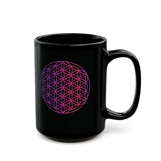 Black Mug (11oz, 15oz) - YOGA SANTA