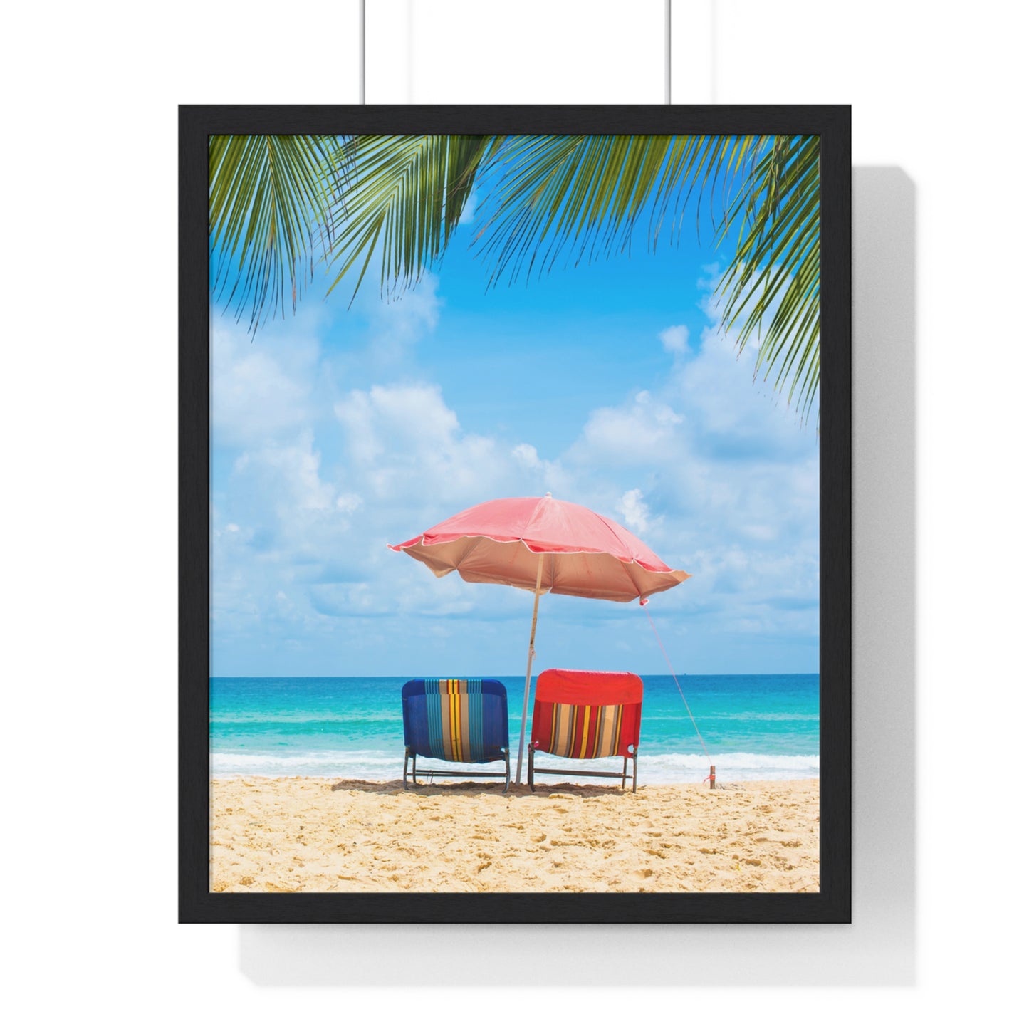 Vertical Framed Poster  • Urlaubsmotiv