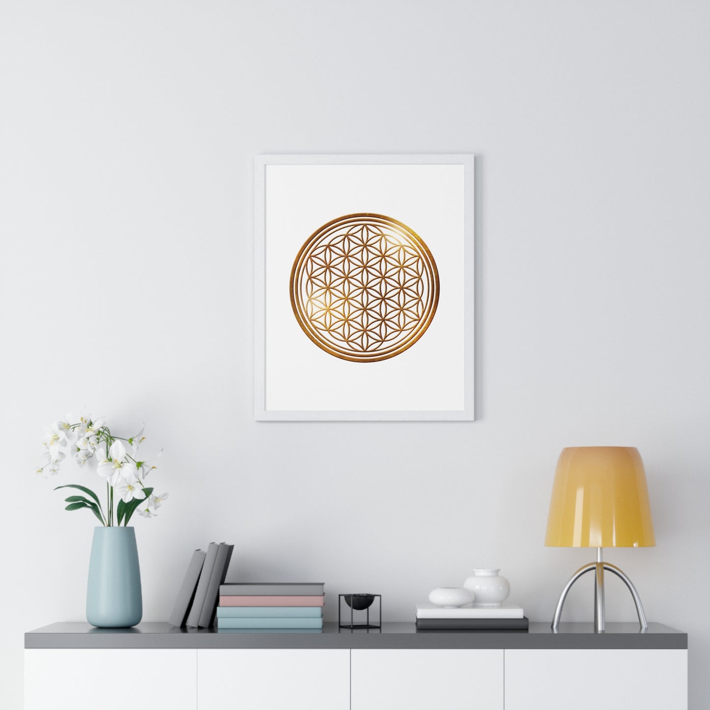 Vertical Framed Poster