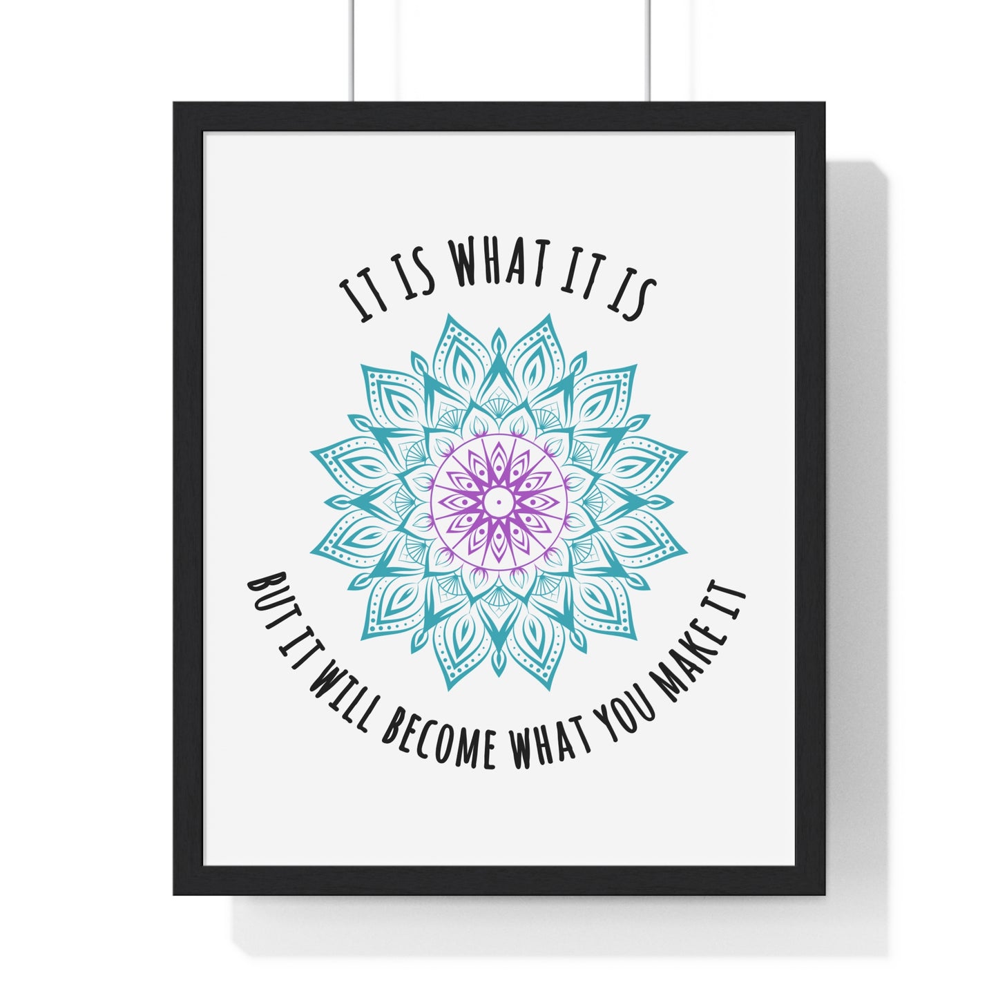 Vertical Framed Poster