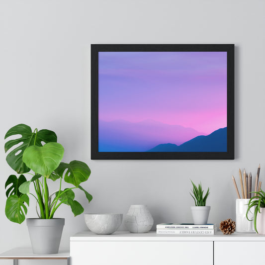 Horizontal Framed Poster