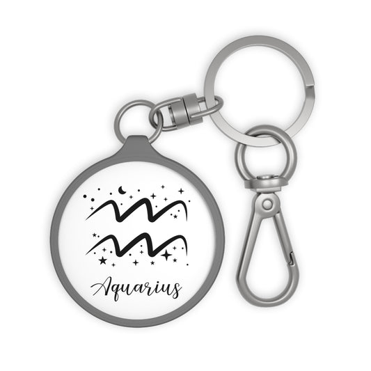 WASSERMANN SYMBOL AQUARIUS STERNZEICHEN Tierkreiszeichen • Edler Luxus Schlüsselanhänger mit Karabiner für Frauen & Männer
