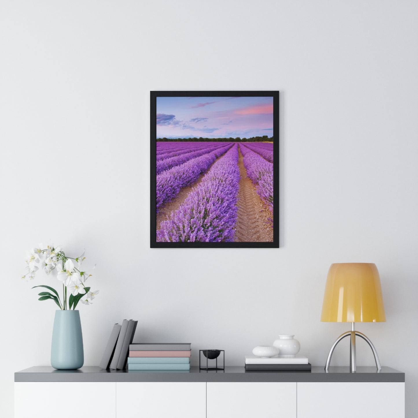 Vertical Framed Poster  • Provence Camargue Urlaubsmotiv