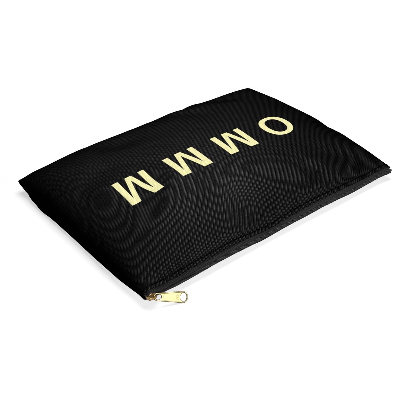 OMMMM OM OHM AUM MEDITATION YOGA SPRUCH • Handtaschen Organizer Flach mit Reißverschluss • Groß & Klein