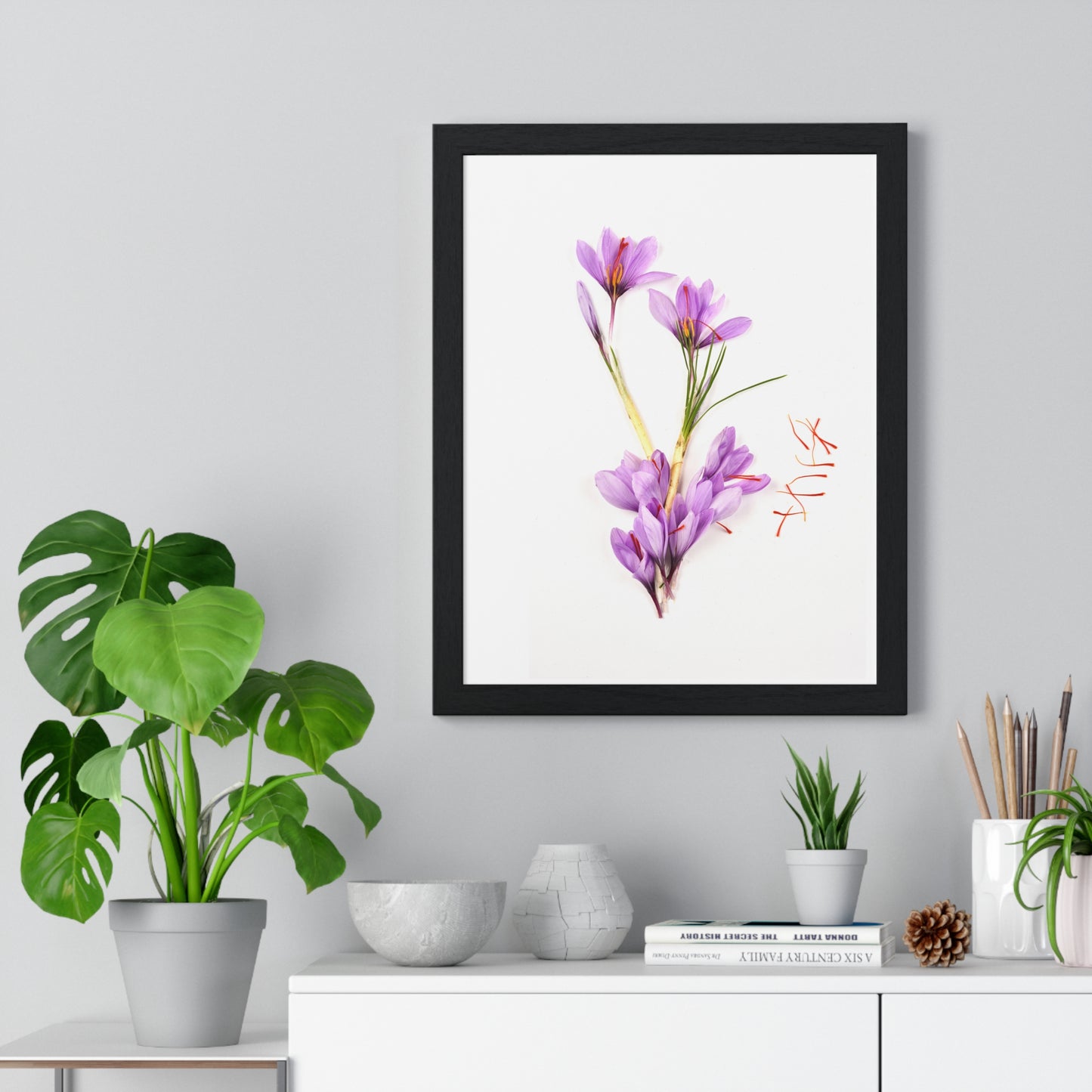 Vertical Framed Poster