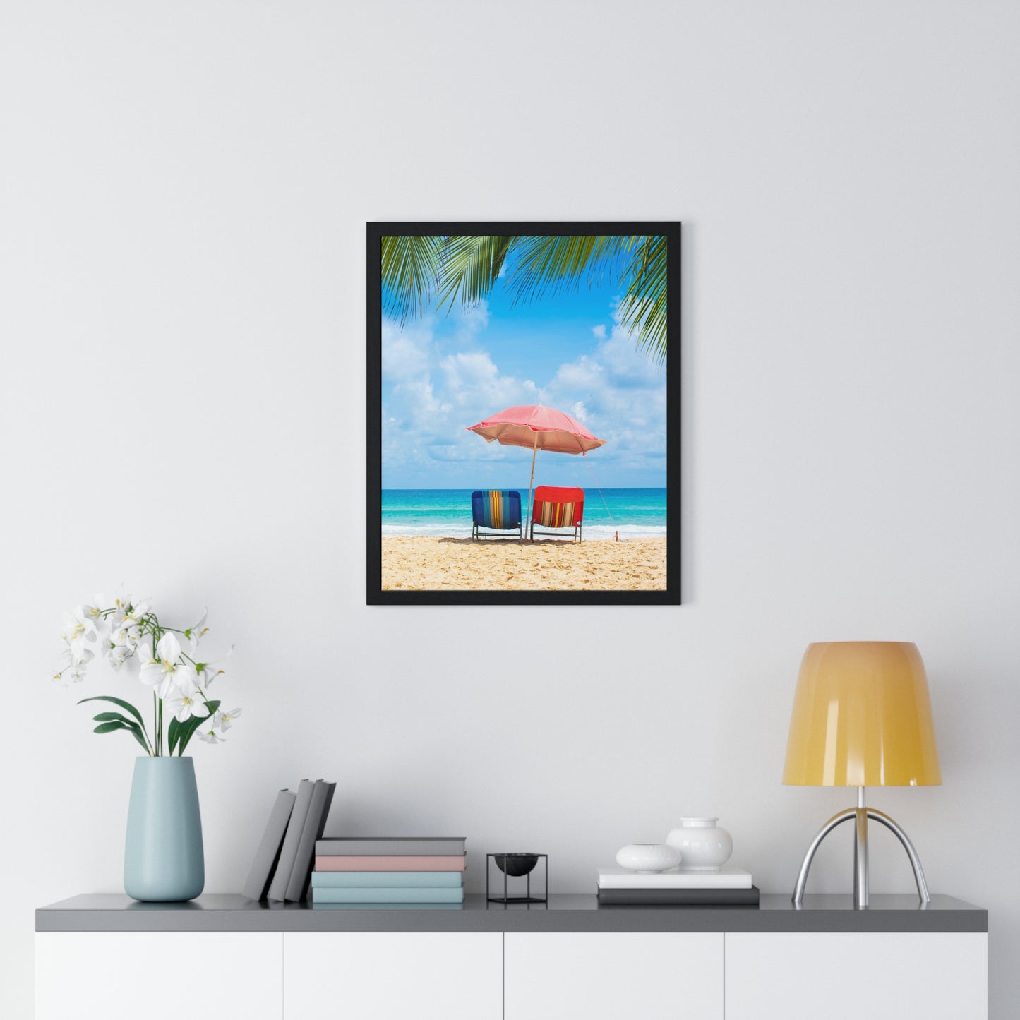 Vertical Framed Poster  • Urlaubsmotiv