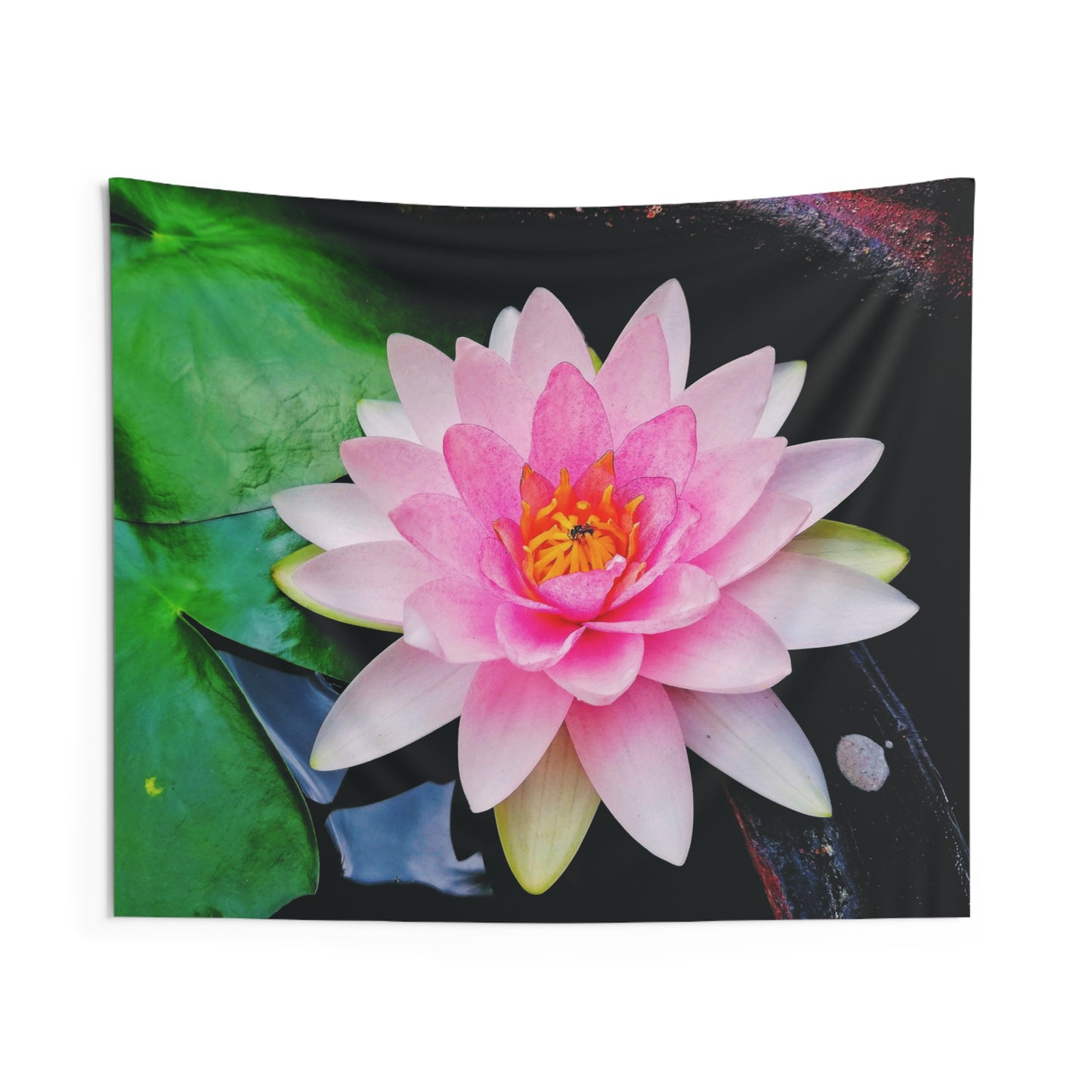 LOSTUS BLÜTE - BUDDHISTISCHES SYMBOL • Wandtuch • Wandttepich • Wanddekor in v. Größen bis XXL