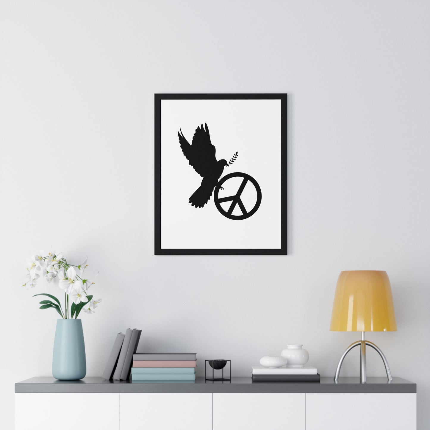 Vertical Framed Poster