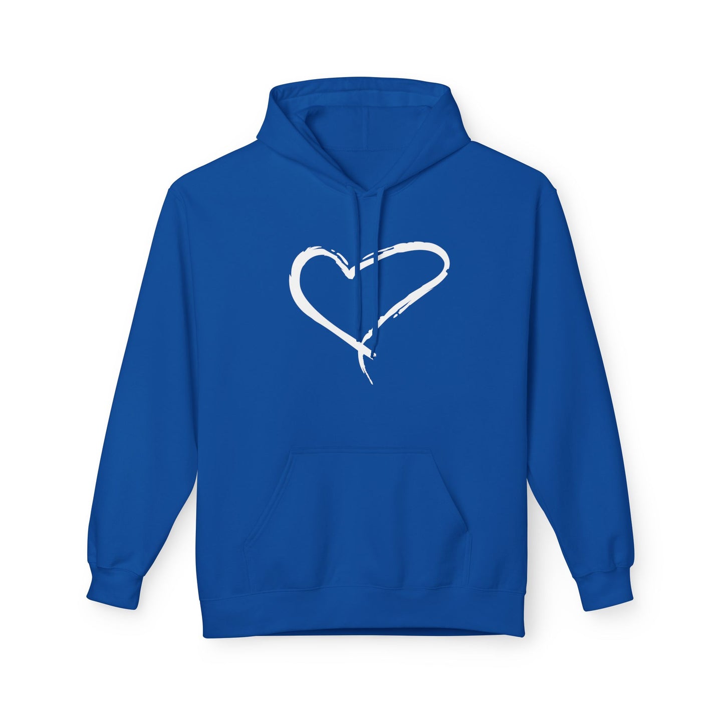 HERZ HERZCHEN BILD LIEBESBEWEIS LIEBESBOTSCHAFT ZEICHNUNG • Kuschelweicher Hoodie für Damen & Herren • Baumwolle 🌿