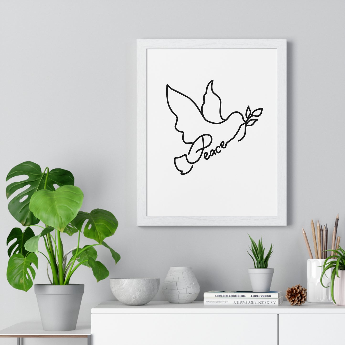 Vertical Framed Poster