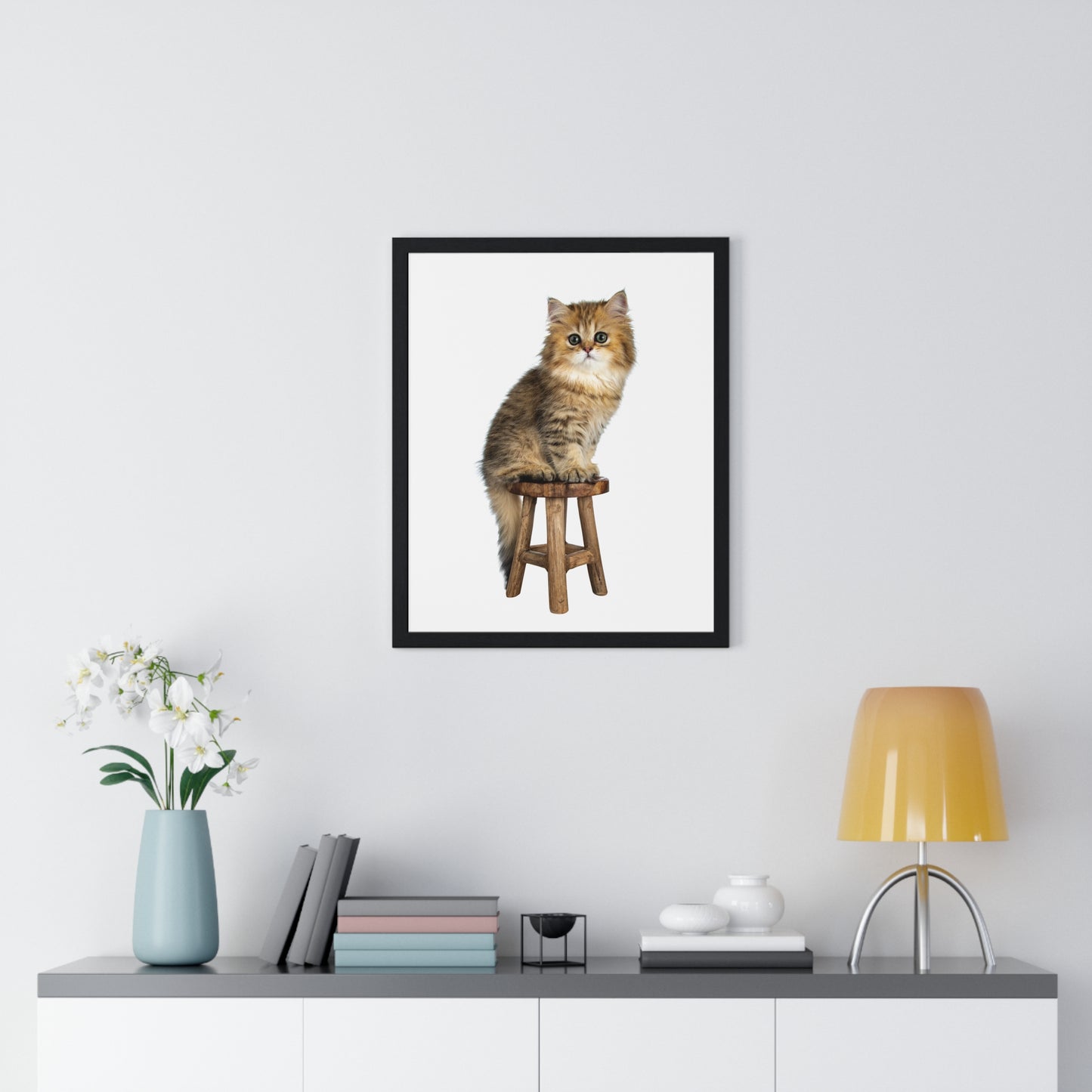 Vertical Framed Poster