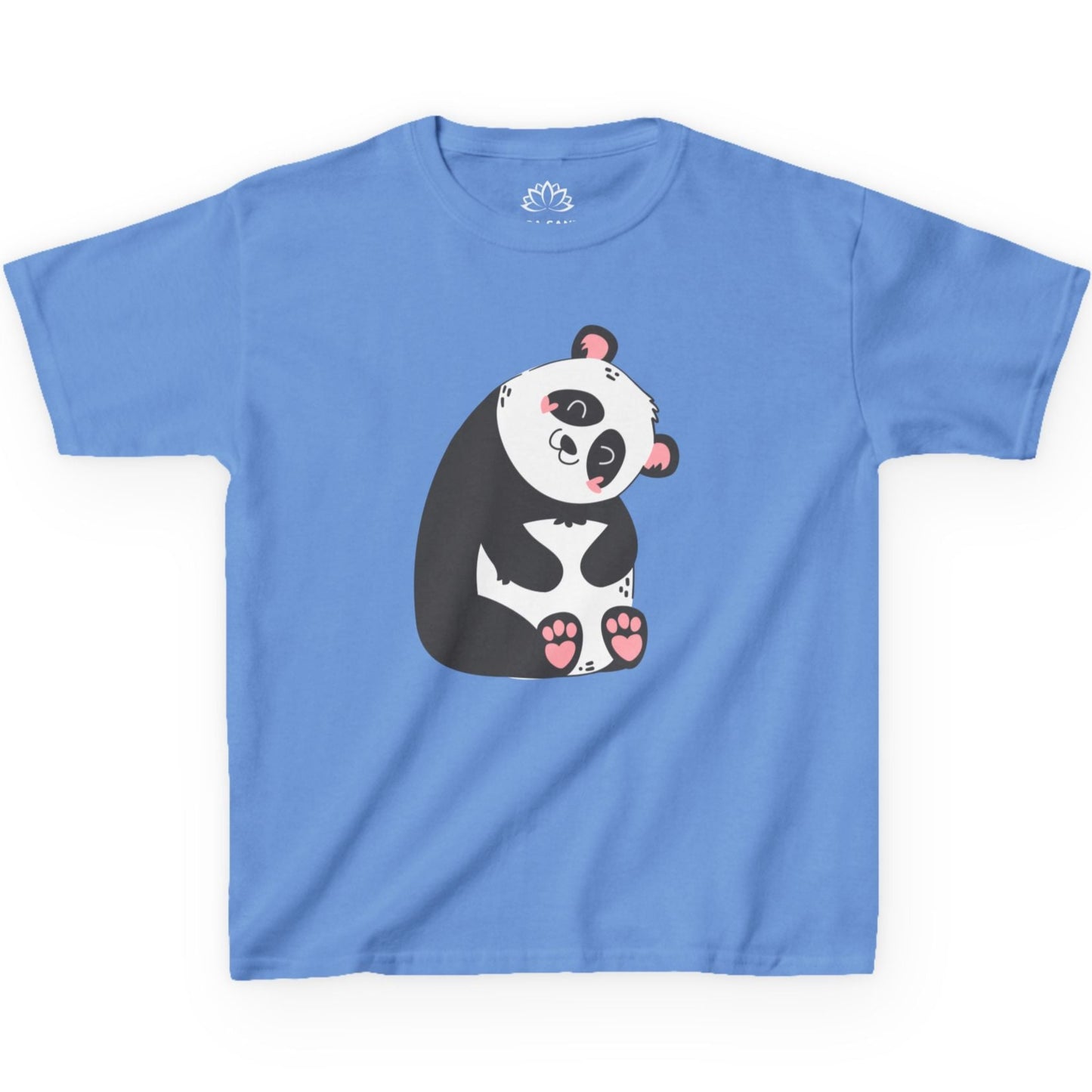 PANDA NIEDLICH SÜß COMIC ZEICHNUNG • Oversize Kinder T-Shirt Mädchen Jungen • BIO Baumwolle 🌿