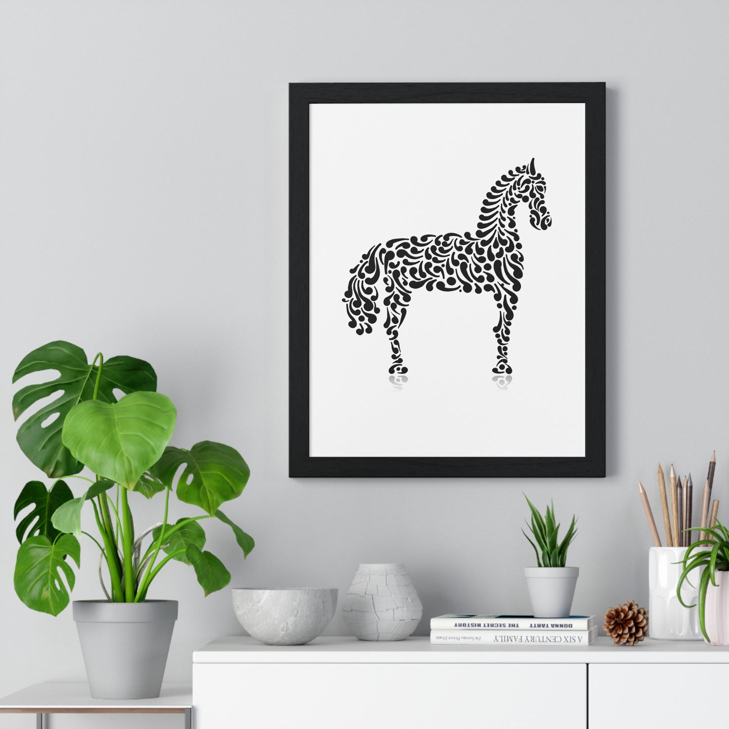 Vertical Framed Poster