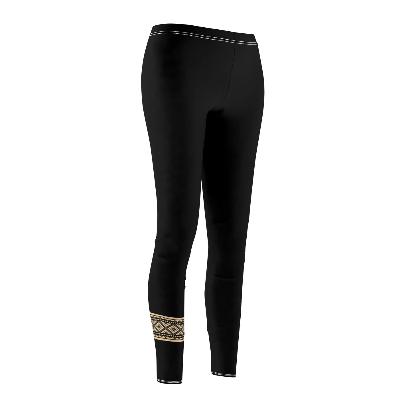 INDIANDER STAMM AZTEKEN MAYA SYMBOL ZEICHEN • Mexiko Peru • BOHO STYLE - Hippie Damen-Leggings mit Print Aufdruck • Beste Leggings für Sport & Alltag