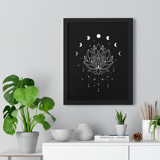 Vertical Framed Poster 🌒 🌓 🌔 🌕 🌖 🌗 🌘