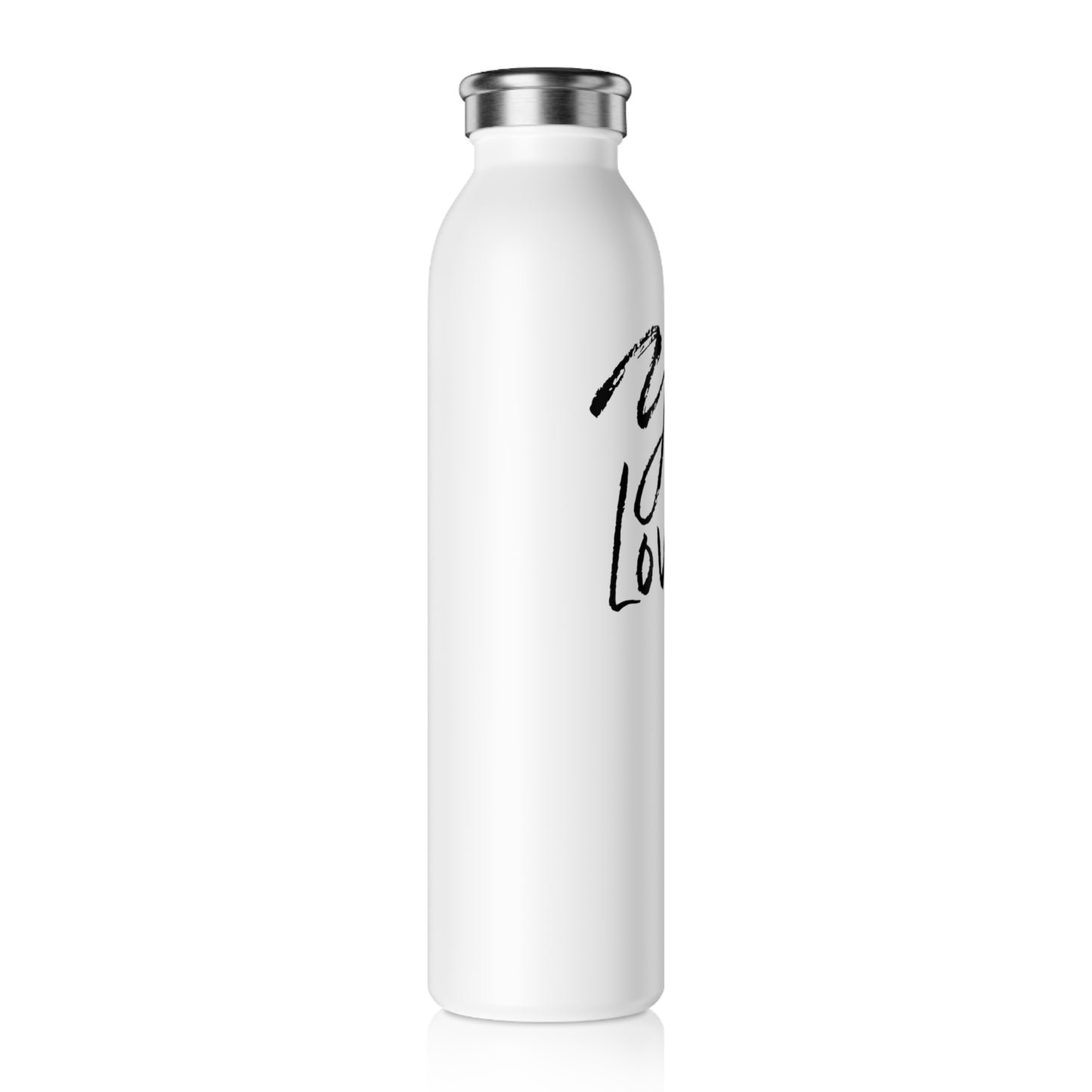 YOGA LOVER • YOGA LIEBHABER HOBBY • Edelstahl Thermosflasche SLIM • 600 ml
