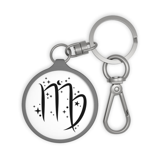 JUNGFRAU SYMBOL VIRGO STERNZEICHEN Tierkreiszeichen Geschenkidee • Edler Luxus Schlüsselanhänger mit Karabiner für Frauen & Männer