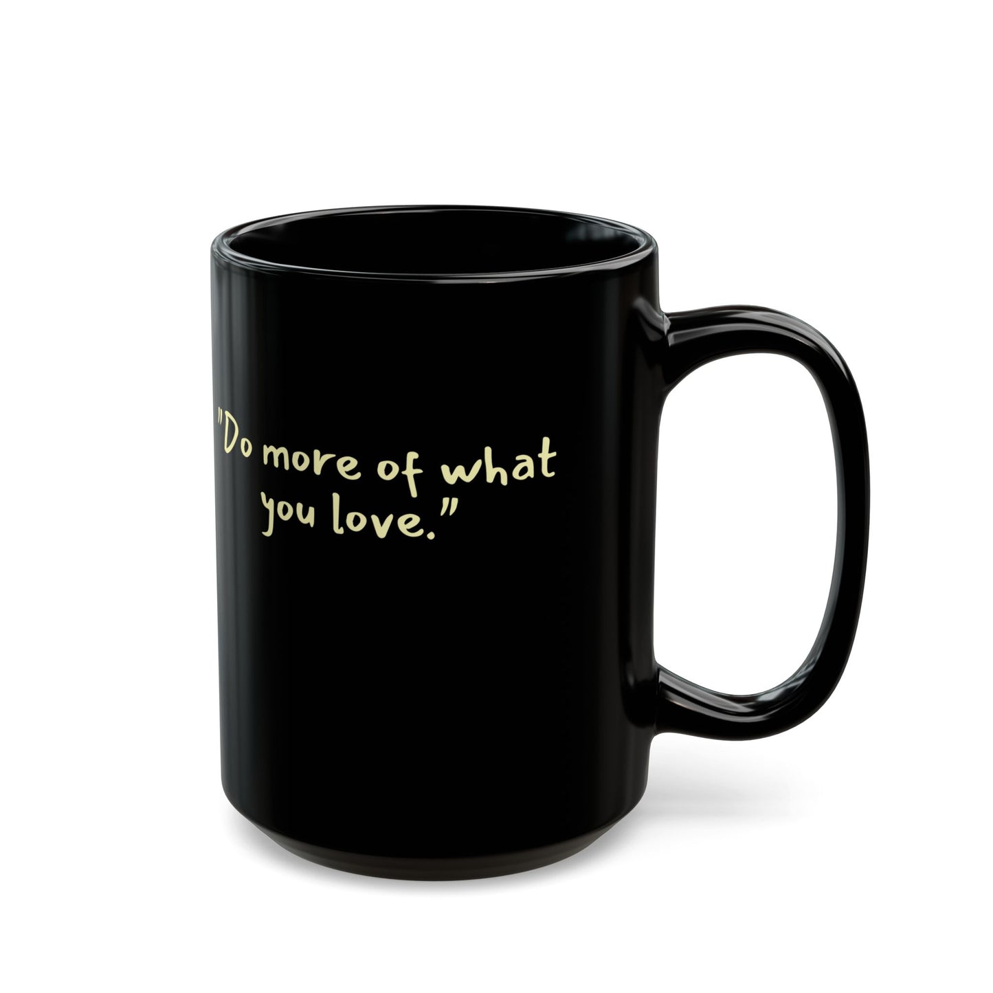 Black Mug (11oz, 15oz) - YOGA SANTA