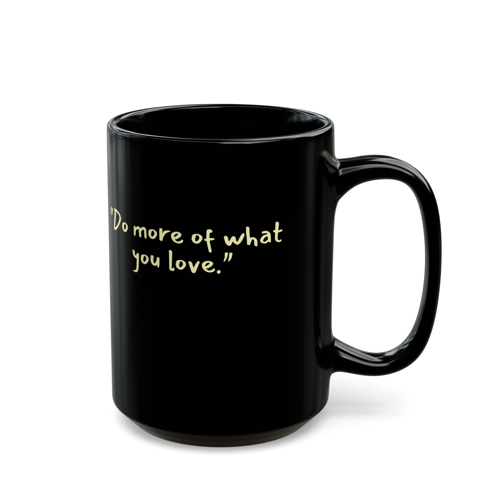 Black Mug (11oz, 15oz) - YOGA SANTA