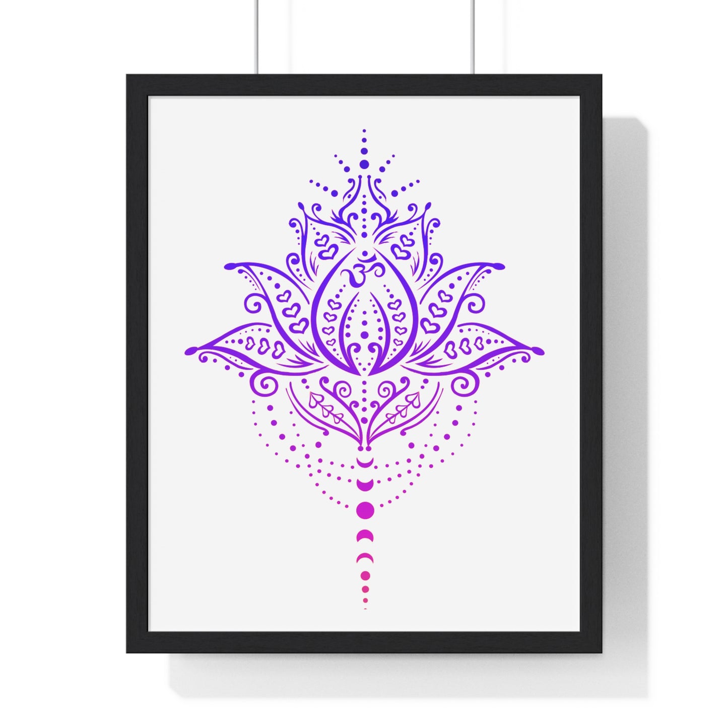 Vertical Framed Poster