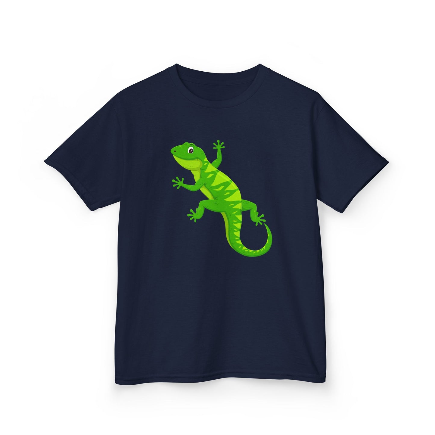 GECKO EIDECHSE LUSTIG NIEDLICH SÜß • Kinder Oversize T-Shirt für Mädchen & Jungen (7–16 Jahre) • BIO Baumwolle 🌿