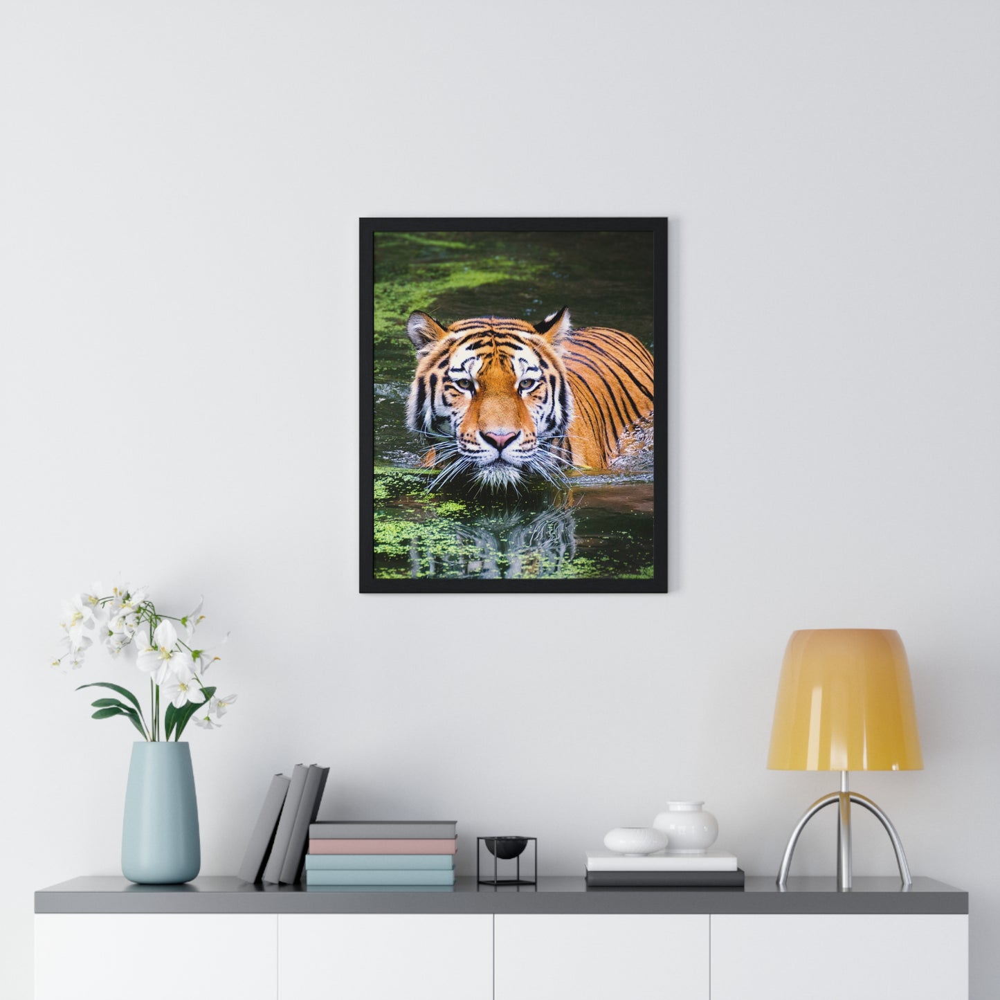 Vertical Framed Poster • Urlaubsmotiv