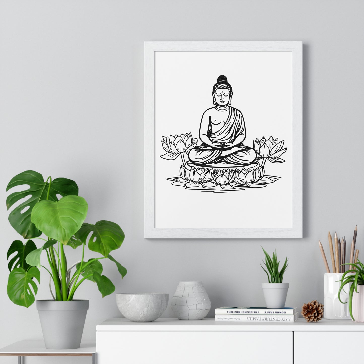 Vertical Framed Poster