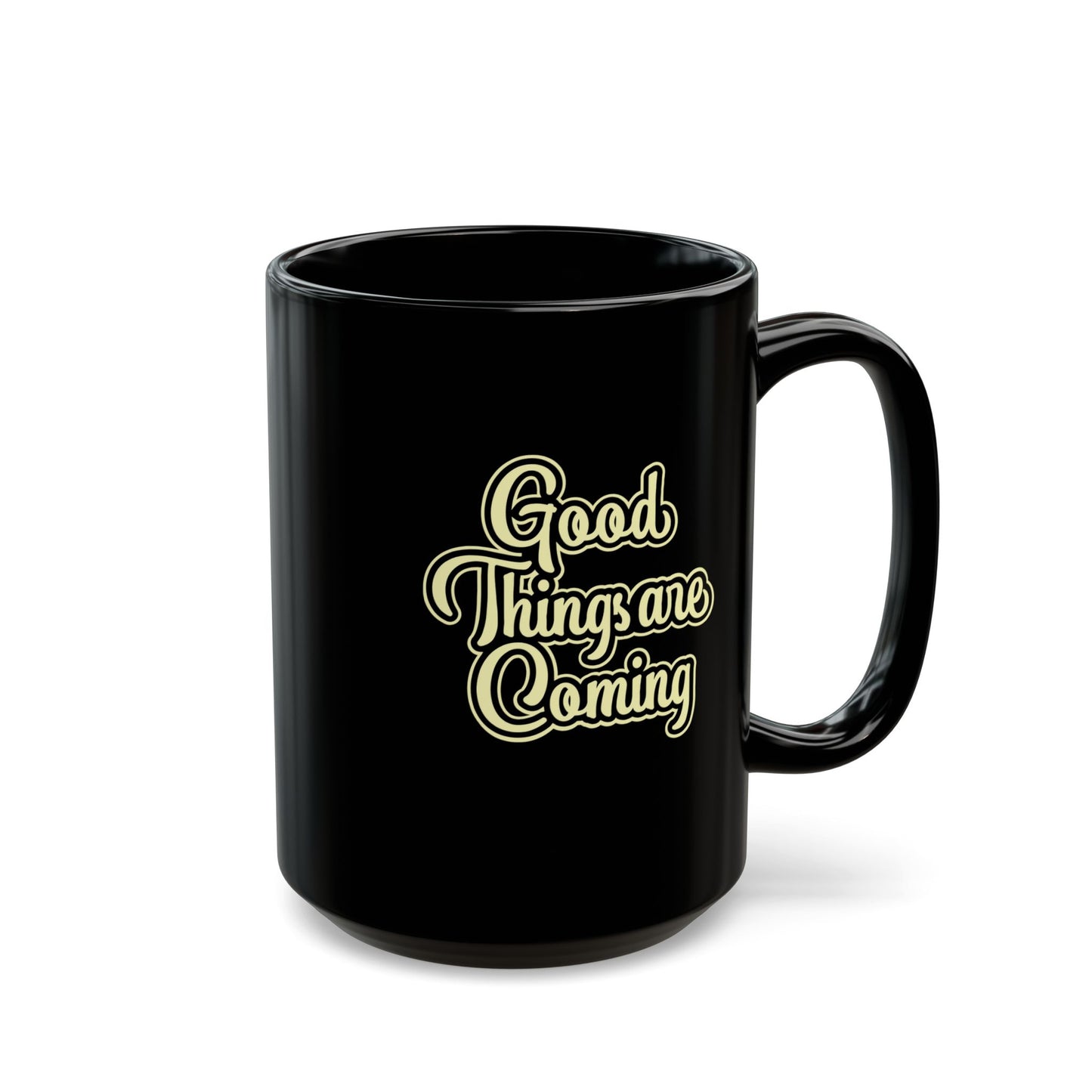 Black Mug (11oz, 15oz) - YOGA SANTA