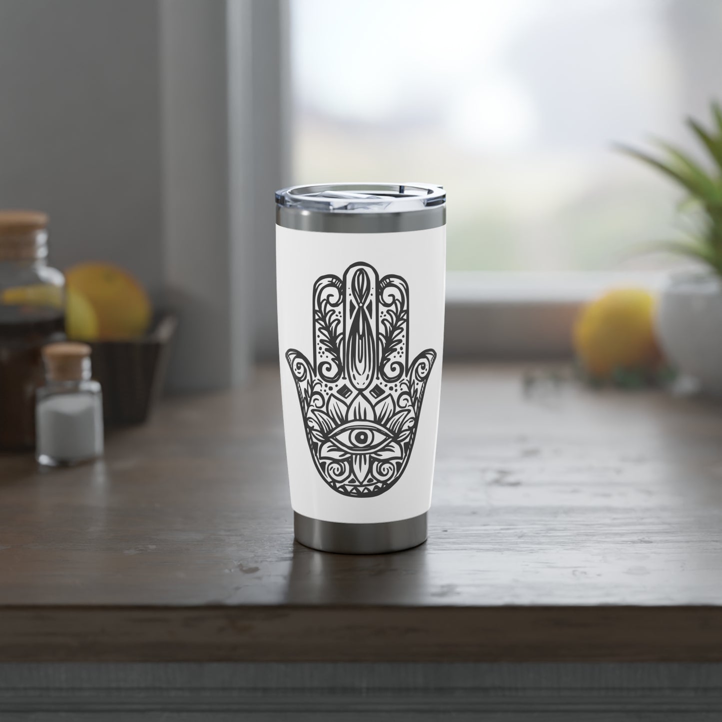 FATIMAS HAND - ALLSEHENDES AUGE • Thermo-Reisebecher XL • 590 ml • Tumbler Vagabond