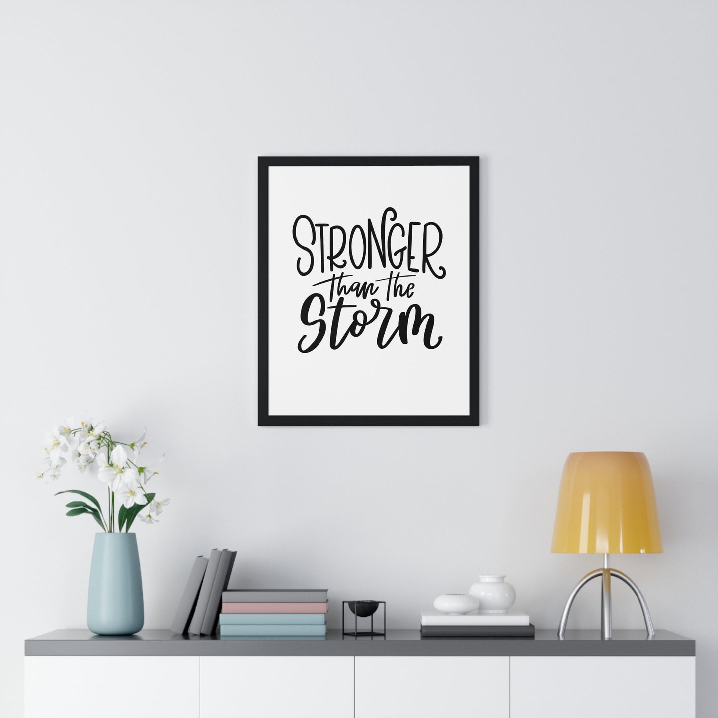 Vertical Framed Poster