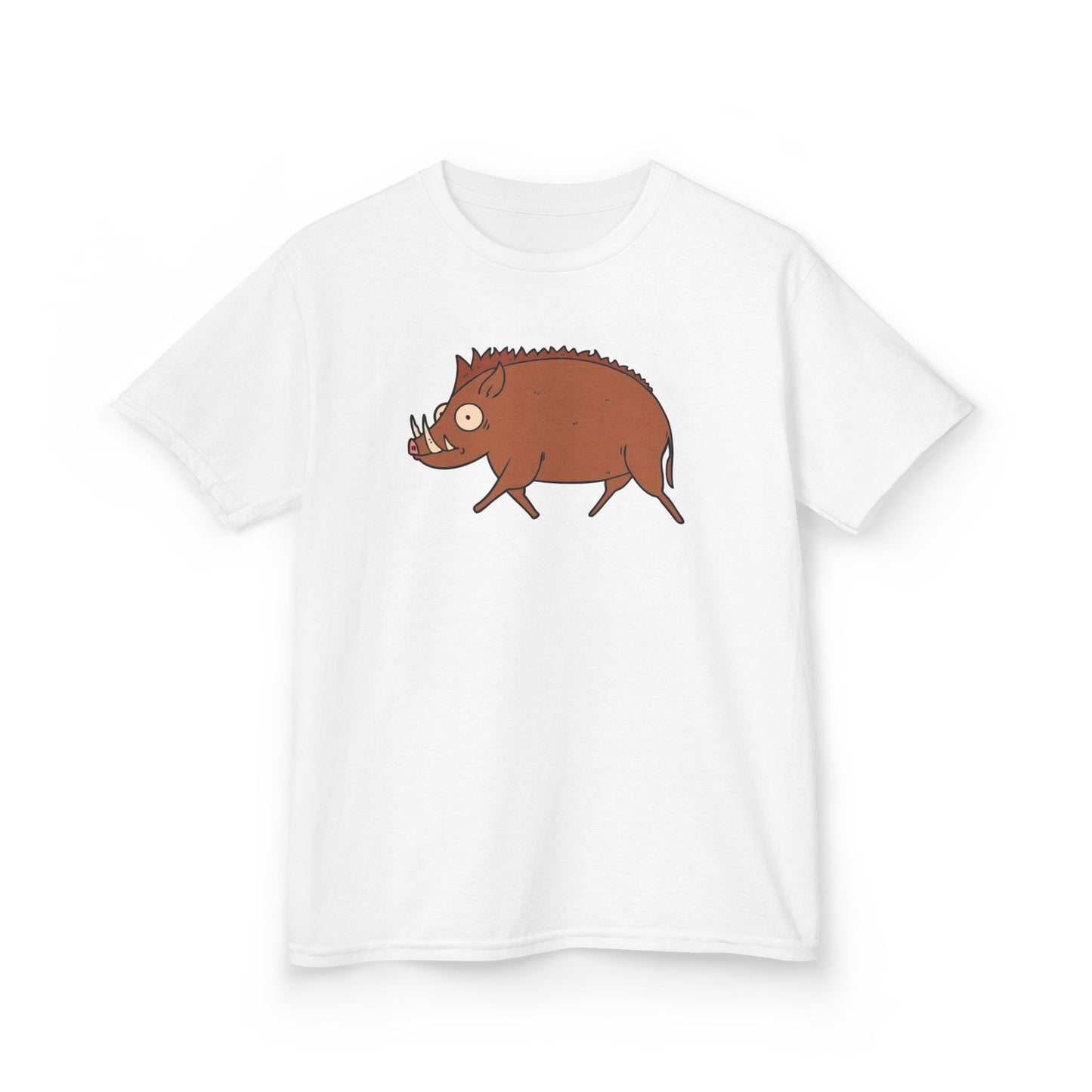 WILDSCHWEIN WALDTIER COMIC NIEDLICH SÜß • Kinder Oversize T-Shirt für Mädchen & Jungen (7–16 Jahre) • BIO Baumwolle 🌿