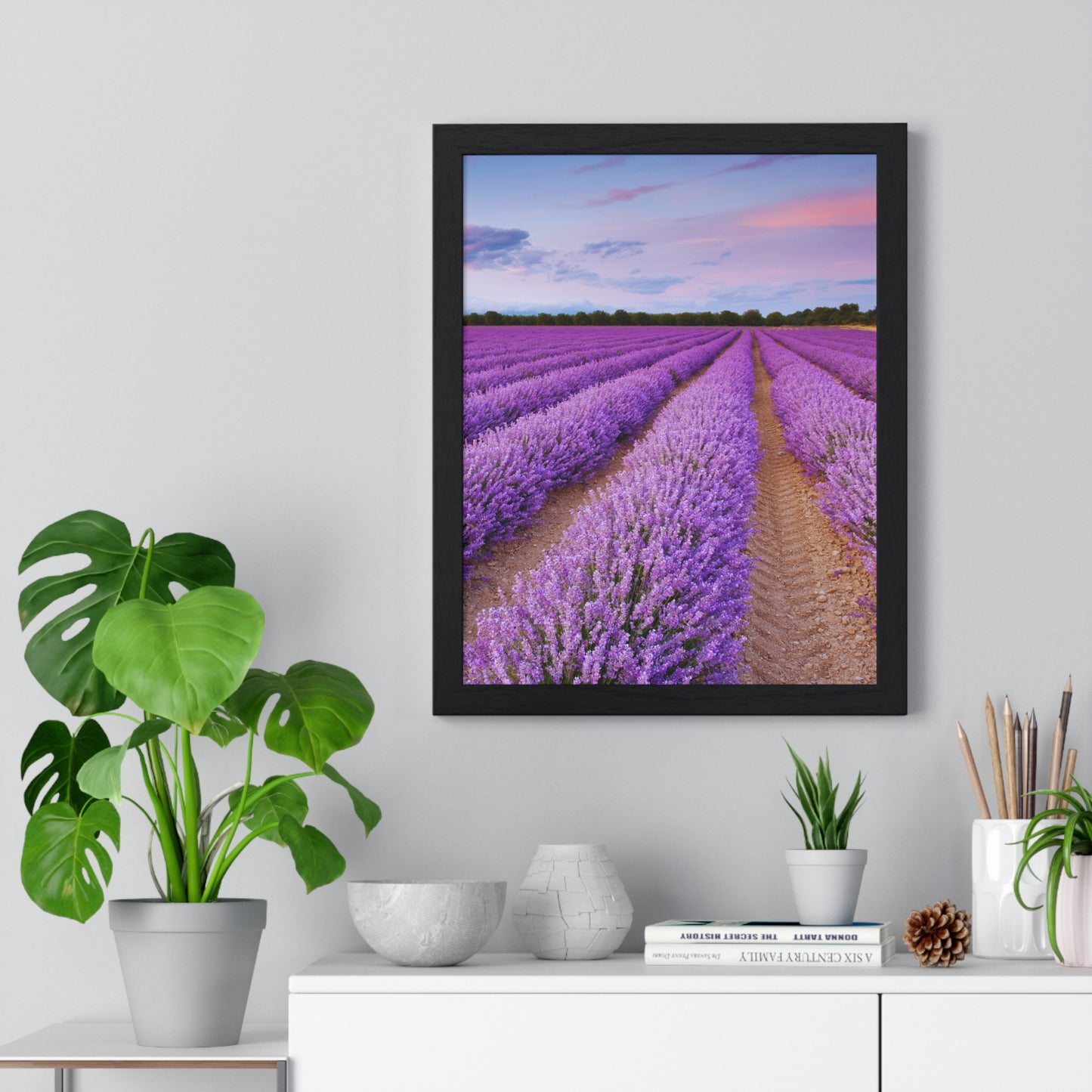 Vertical Framed Poster  • Provence Camargue Urlaubsmotiv