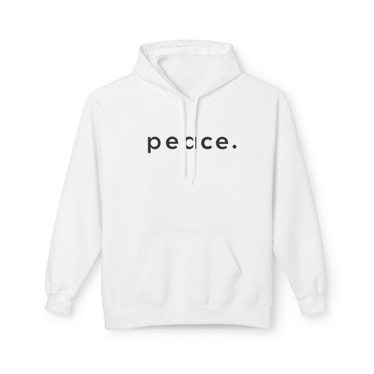 PEACE SCHRIFTZUG FRIEDENSBOTSCHAFT • BOHO Yoga Fitness Outfit • Kuschelweicher Hoodie für Damen & Herren • Baumwolle 🌿