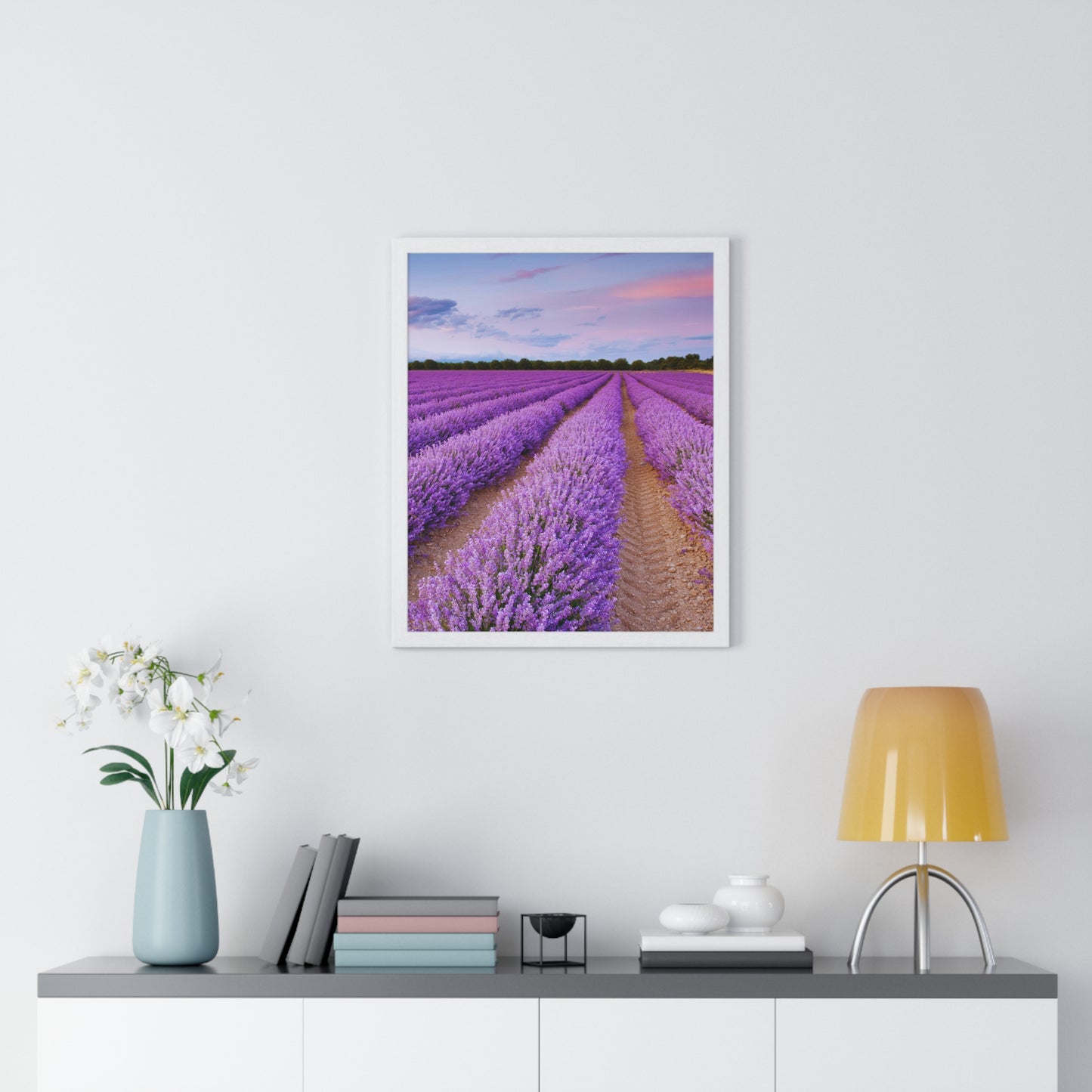 Vertical Framed Poster  • Provence Camargue Urlaubsmotiv