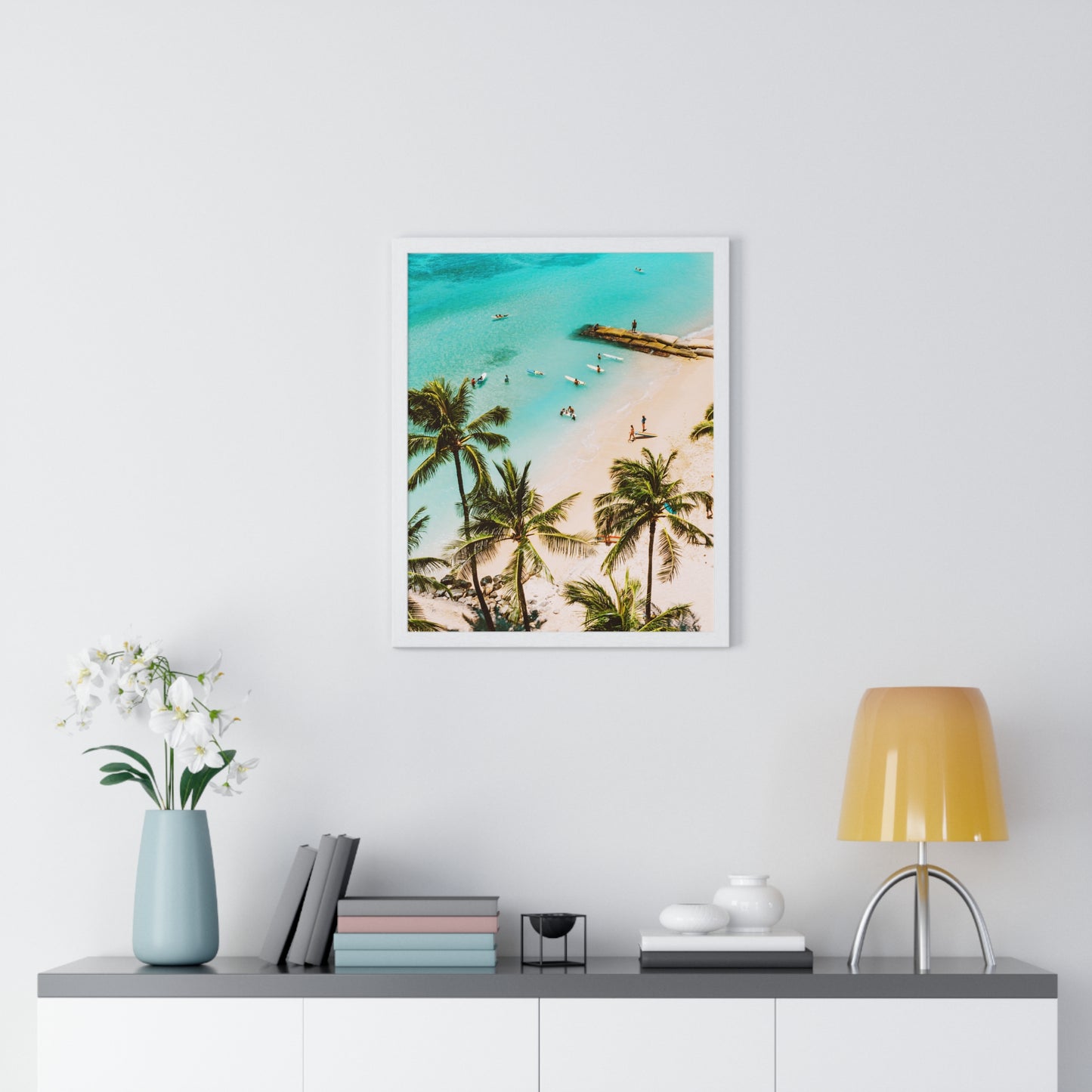 Vertical Framed Poster  • Urlaubsmotiv