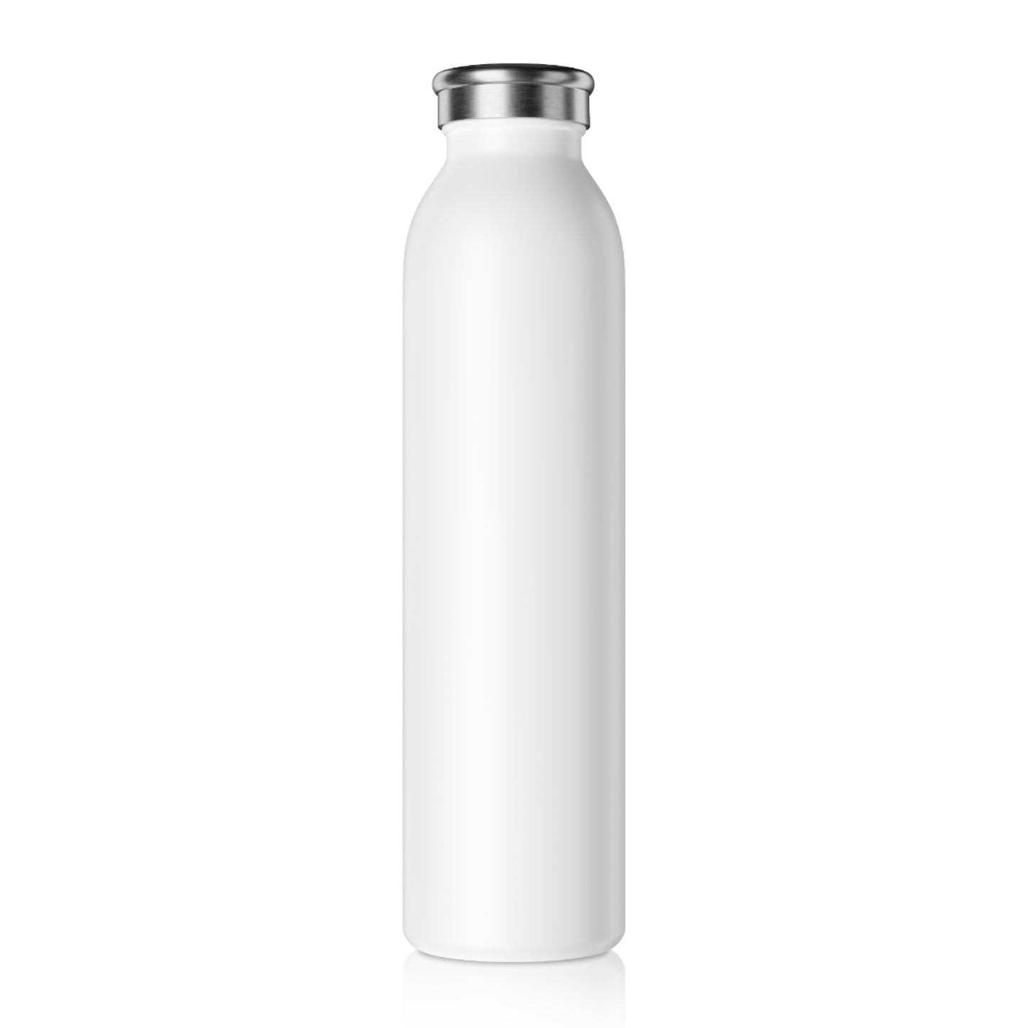 INHALE EXHALE • SPRUCH YOGA FITNESS • Edelstahl Thermosflasche SLIM • 600 ml