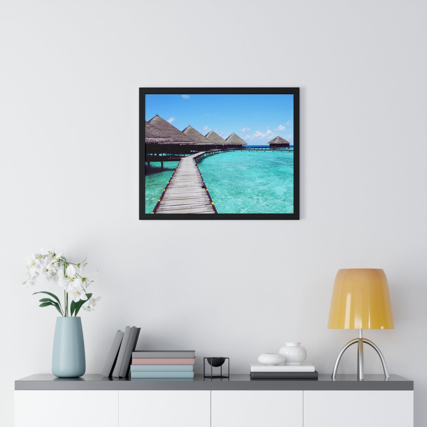 Horizontal Framed Poster  • Urlaubsmotiv