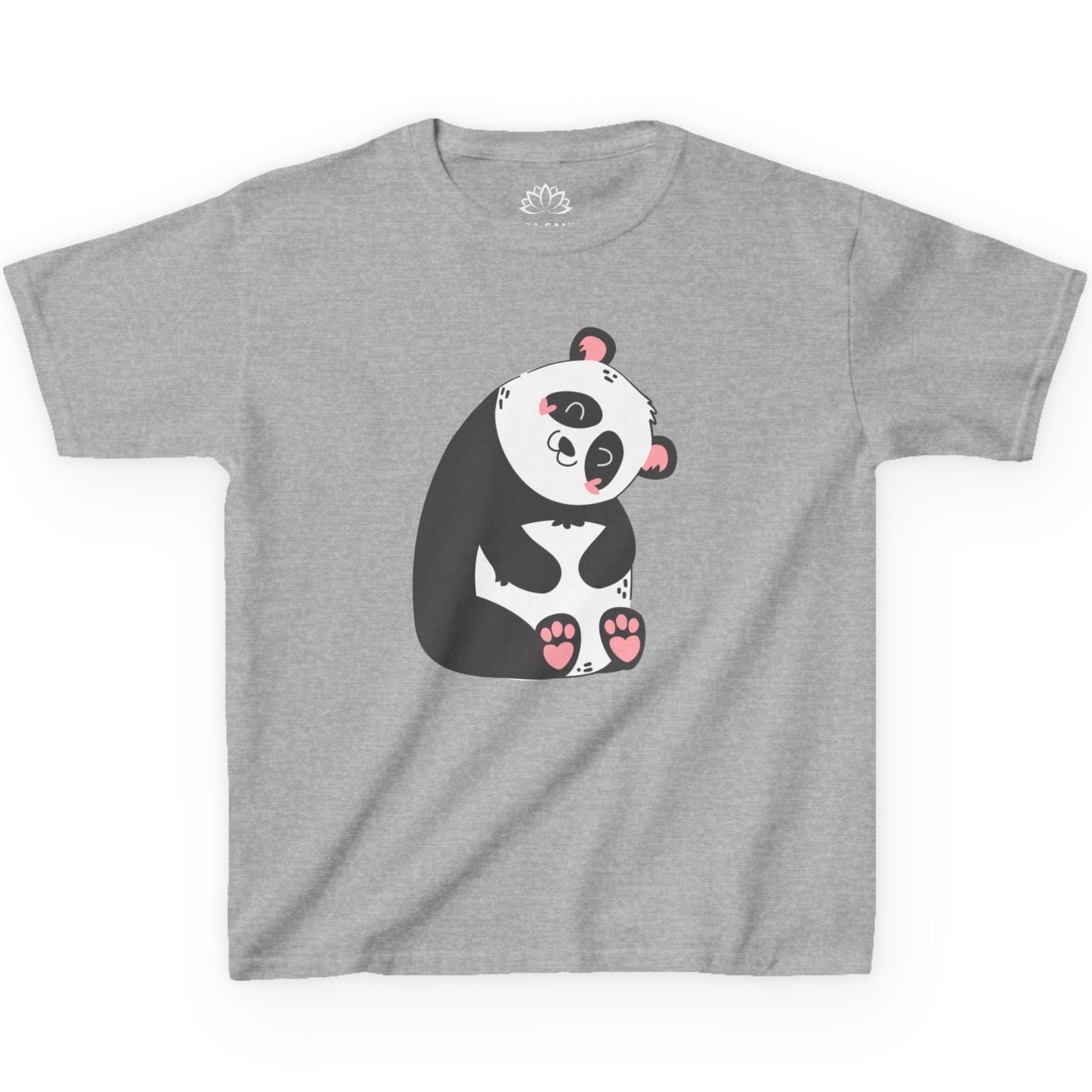PANDA NIEDLICH SÜß COMIC ZEICHNUNG • Oversize Kinder T-Shirt Mädchen Jungen • BIO Baumwolle 🌿