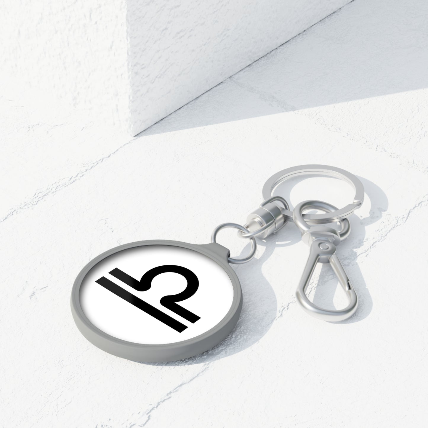 WAAGE LIBRA STERNZEICHEN SYMBOL SPIRITUELL Tierkreiszeichen • Edler Luxus Schlüsselanhänger mit Karabiner für Frauen & Männer