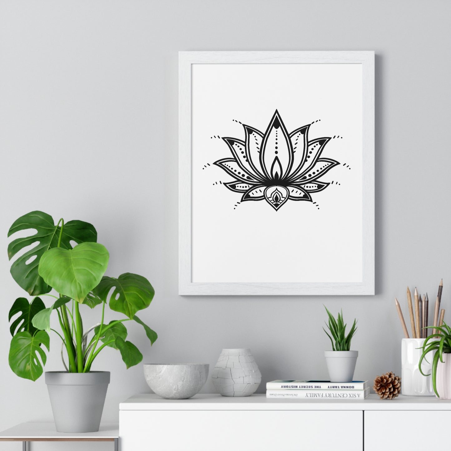 Vertical Framed Poster