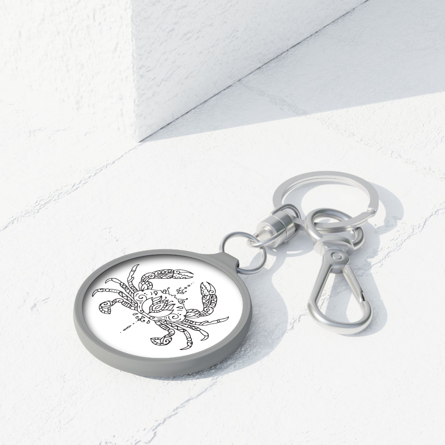 KREBSTIER STERNZEICHEN Tierkreiszeichen Geschenidee • Edler Luxus Schlüsselanhänger mit Karabiner für Frauen & Männer