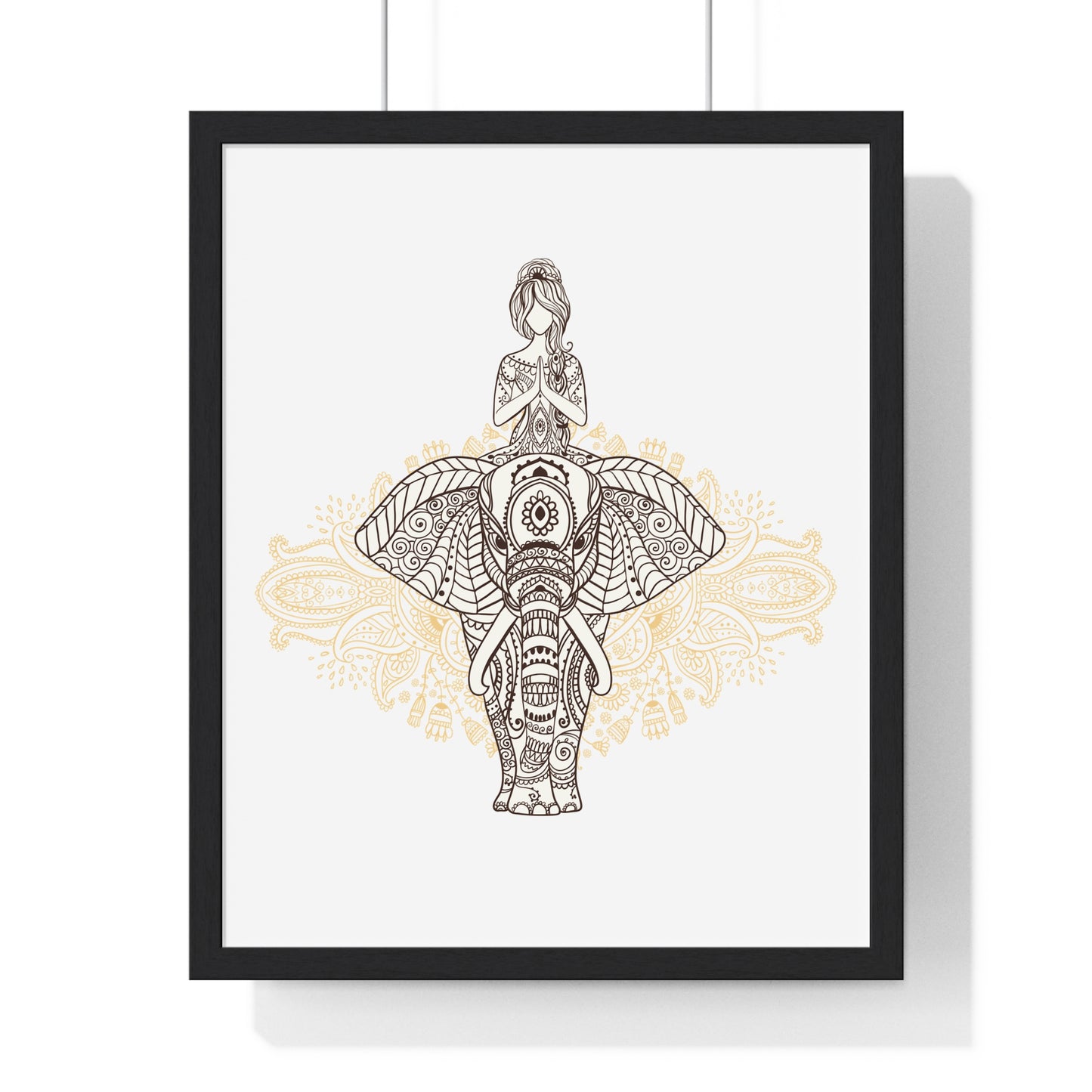 Vertical Framed Poster