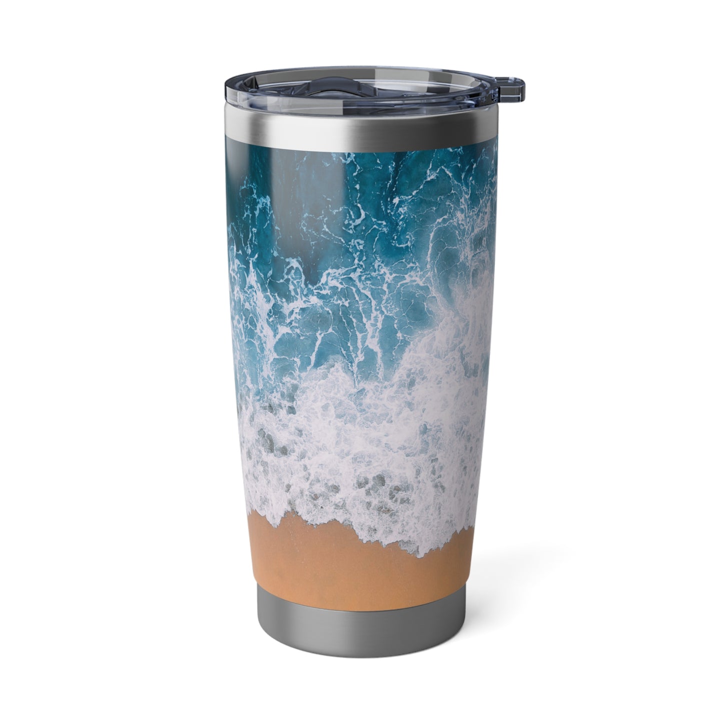 MEER STRAND SOMMERURLAUB • Thermo-Reisebecher XL • 590 ml • Tumbler Vagabond