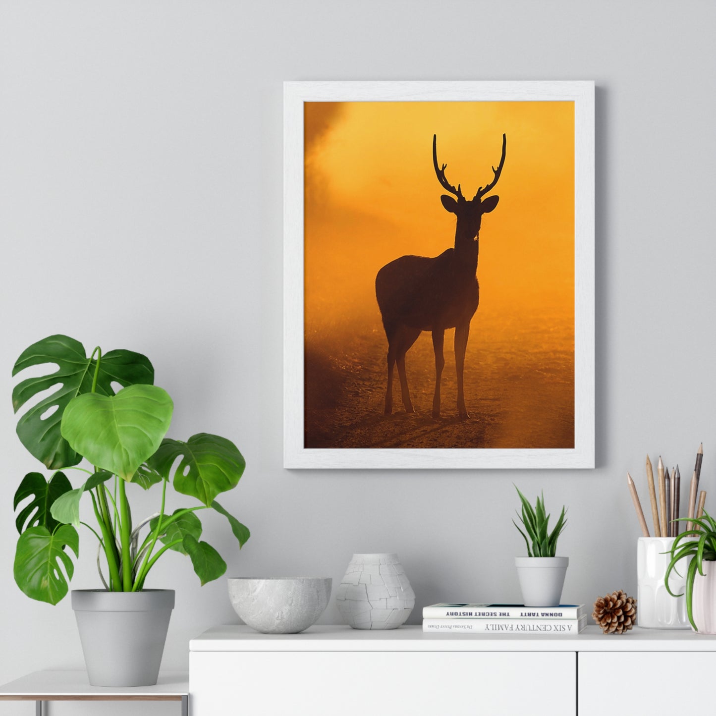 Vertical Framed Poster • Urlaubsmotiv