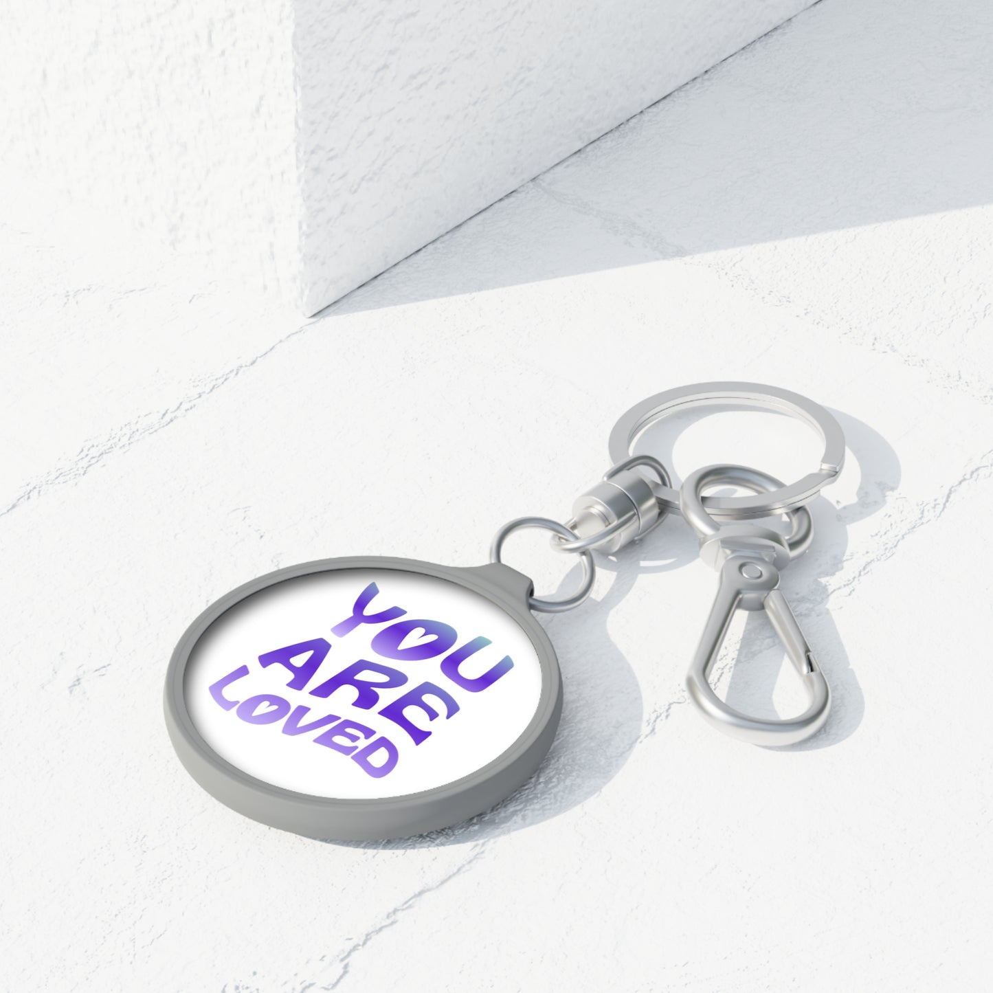 YOU ARE LOVED - LIEBESBEWEIS GESCHENKIDEE • Edler Luxus Schlüsselanhänger mit Karabiner für Frauen & Männer