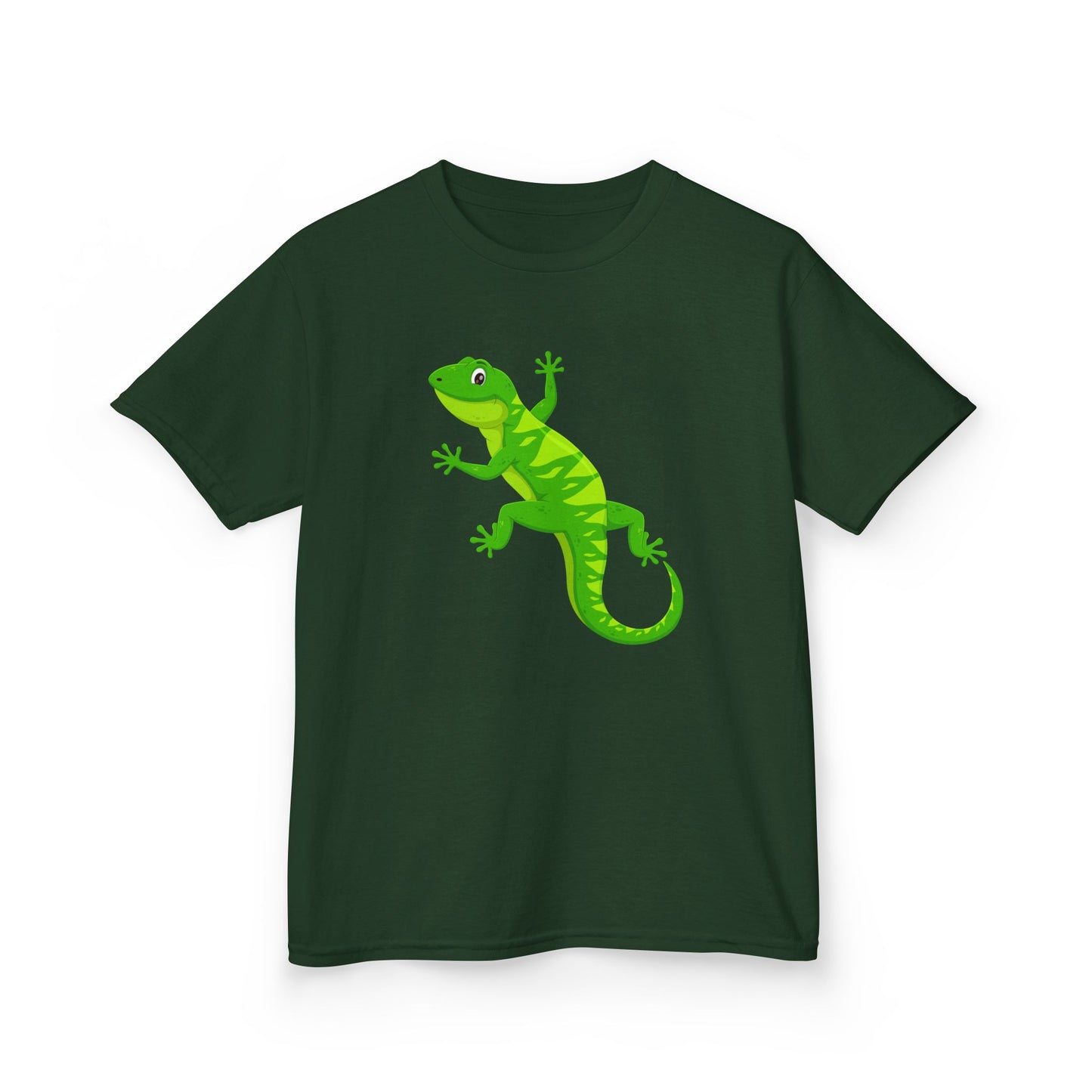 GECKO EIDECHSE LUSTIG NIEDLICH SÜß • Kinder Oversize T-Shirt für Mädchen & Jungen (7–16 Jahre) • BIO Baumwolle 🌿