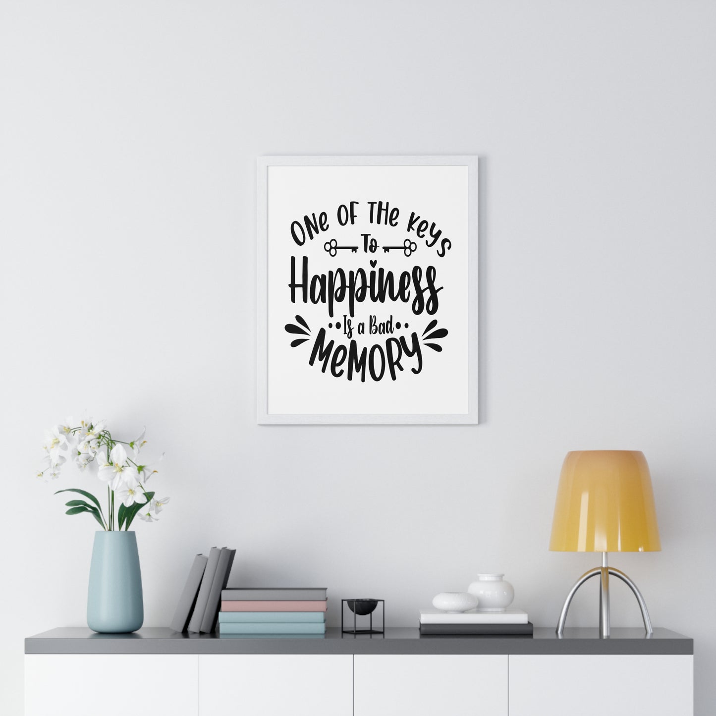 Vertical Framed Poster