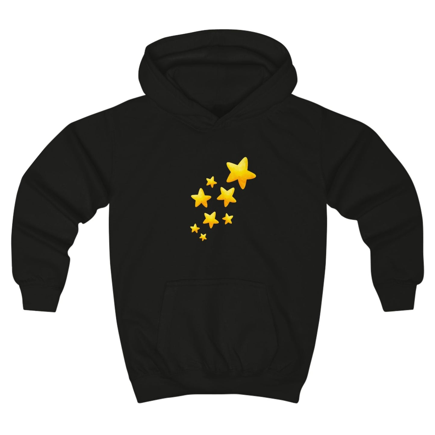 STERNENHIMMEL STERNCHEN Pullover • Niedliche Comiczeichnung • Kinder Hoodie für Mädchen & Jungen (7–16 Jahre) | Kuschelweiche Baumwolle 🌿
